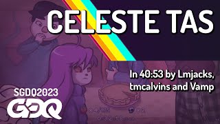 Celeste TAS by Lmjacks, tmcalvins and Vamp in 40:53 - Summer Games Done Quick 2023