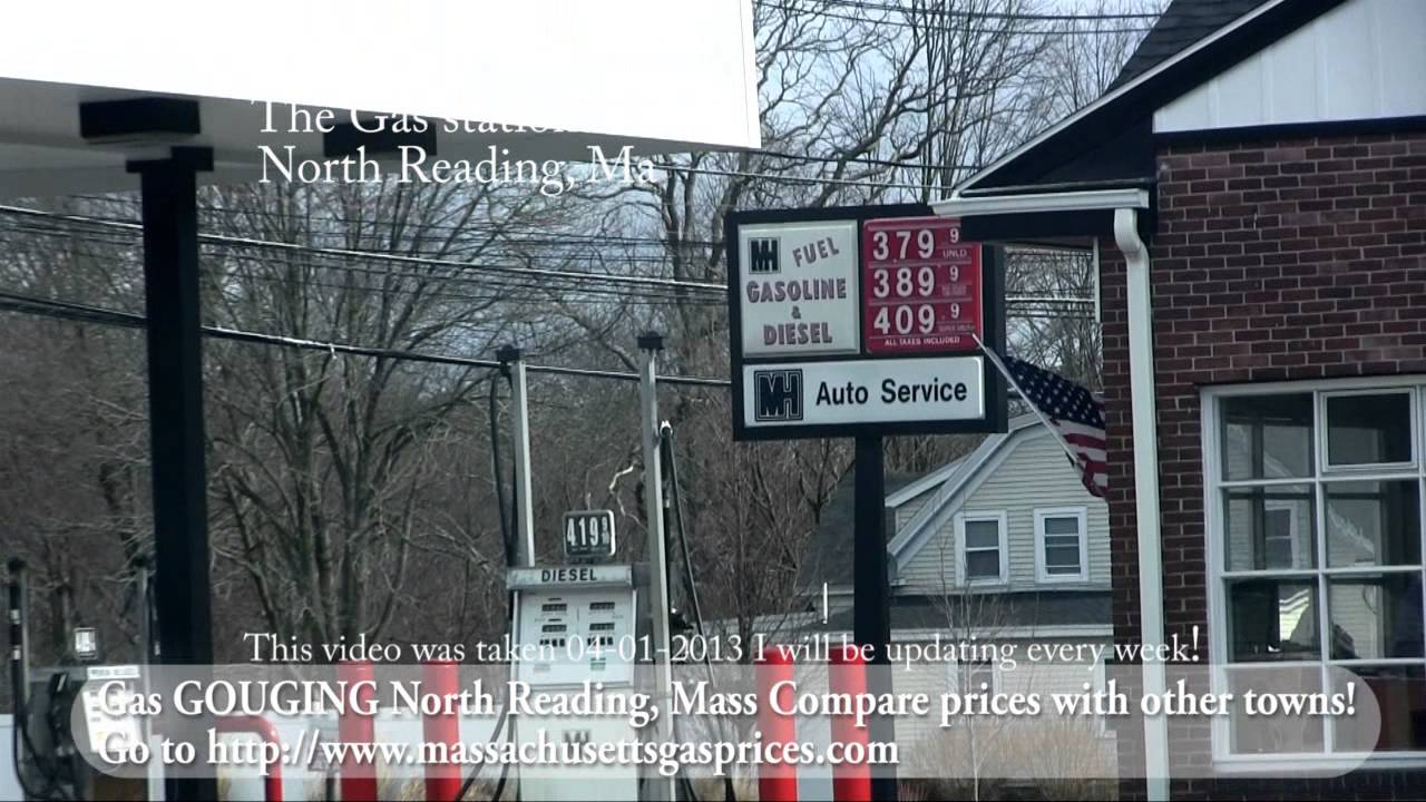 Gas Gouging North Reading, Ma Calling for BOYCOTT!  4-1-2013
