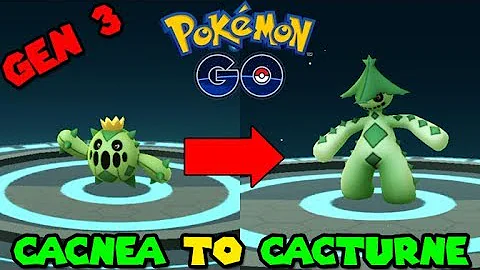 How do you evolve Cacturne?