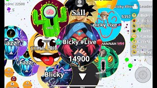 BICKY LIVE 2K SUB🔴| AGAR.IO MOBILE LIVE STREAM #42