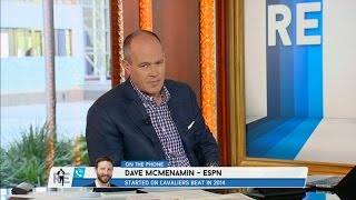 Dave McMenamin of ESPN on LeBron James Unfollowing Cavs on Twitter - 3/23/16