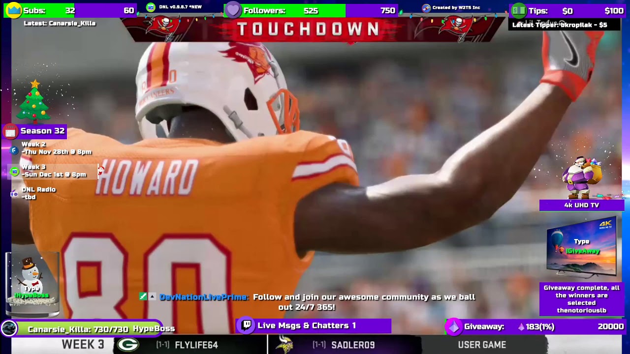 MIA vs TB - Season 32 Week 3 