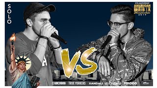 Bizkit vs Balistix | Solo Top 8 Battle | ABCX | American Beatbox Championships 2019