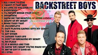 BACKSTREET BOYS | BACKSTREET BOYS SONGS | BACKSTREET BOYS PLAYLIST | BACKSTREET BOYS GREATEST HITS