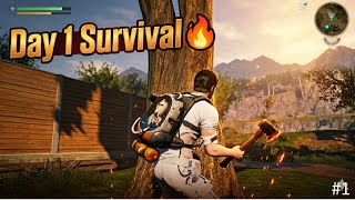 Once Human Day 1 Survival | Territory Terminal Place Kiya! 🔥 | Hindi Gameplay #1
