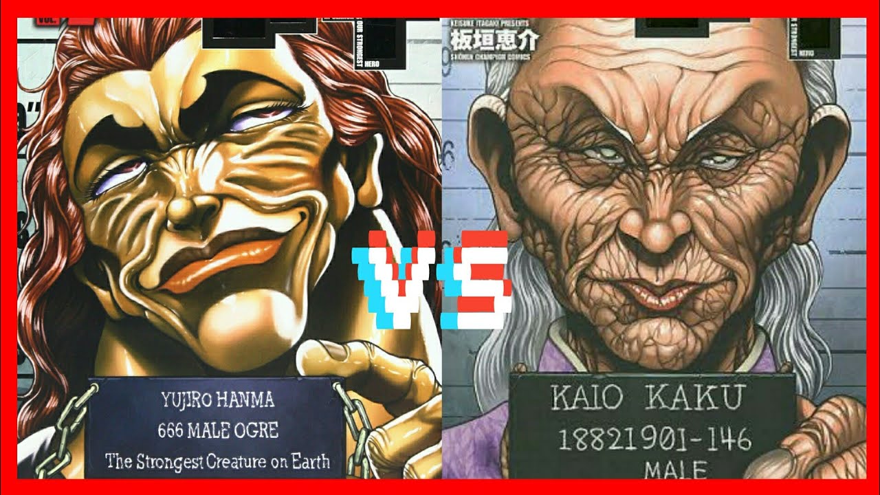 YUJIRO vs KAKU KAIOH | TORNEO RAITAI - Baki 2020 !! Episodio 7 (バキ 7 話