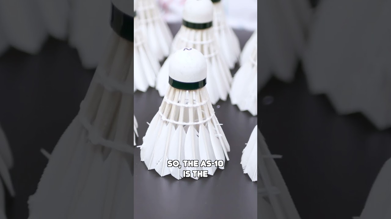 Explaining Yonex Aerosensa (AS) Badminton Shuttlecocks #badminton