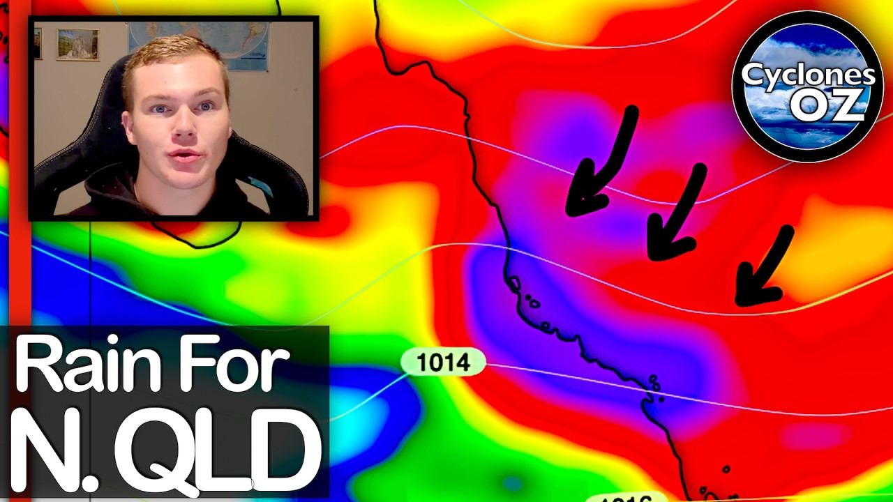 Australia: a Major Change to the Queensland Cyclone Forecast - YouTube