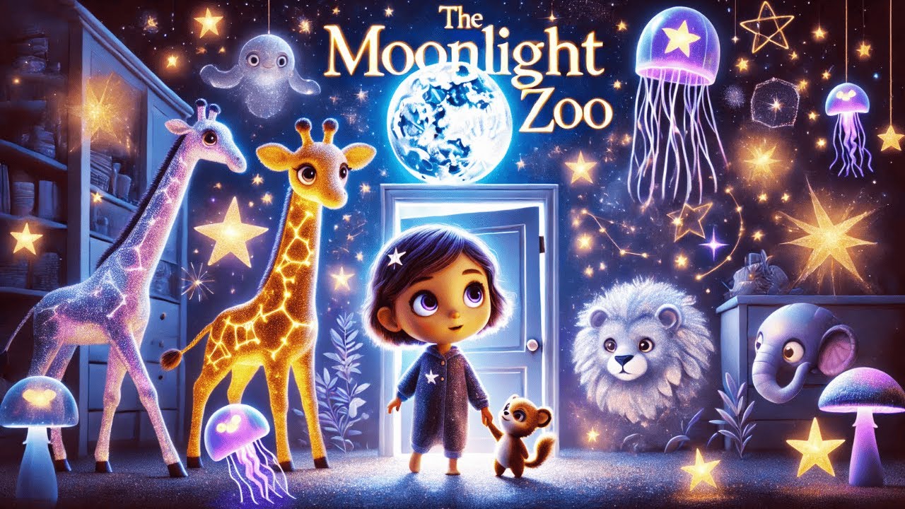 The Secret Moonlight Zoo: A Magical Adventure for Kids!