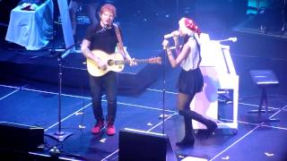 Christina Perri + Ed Sheeran - Be My Forever (Live)
