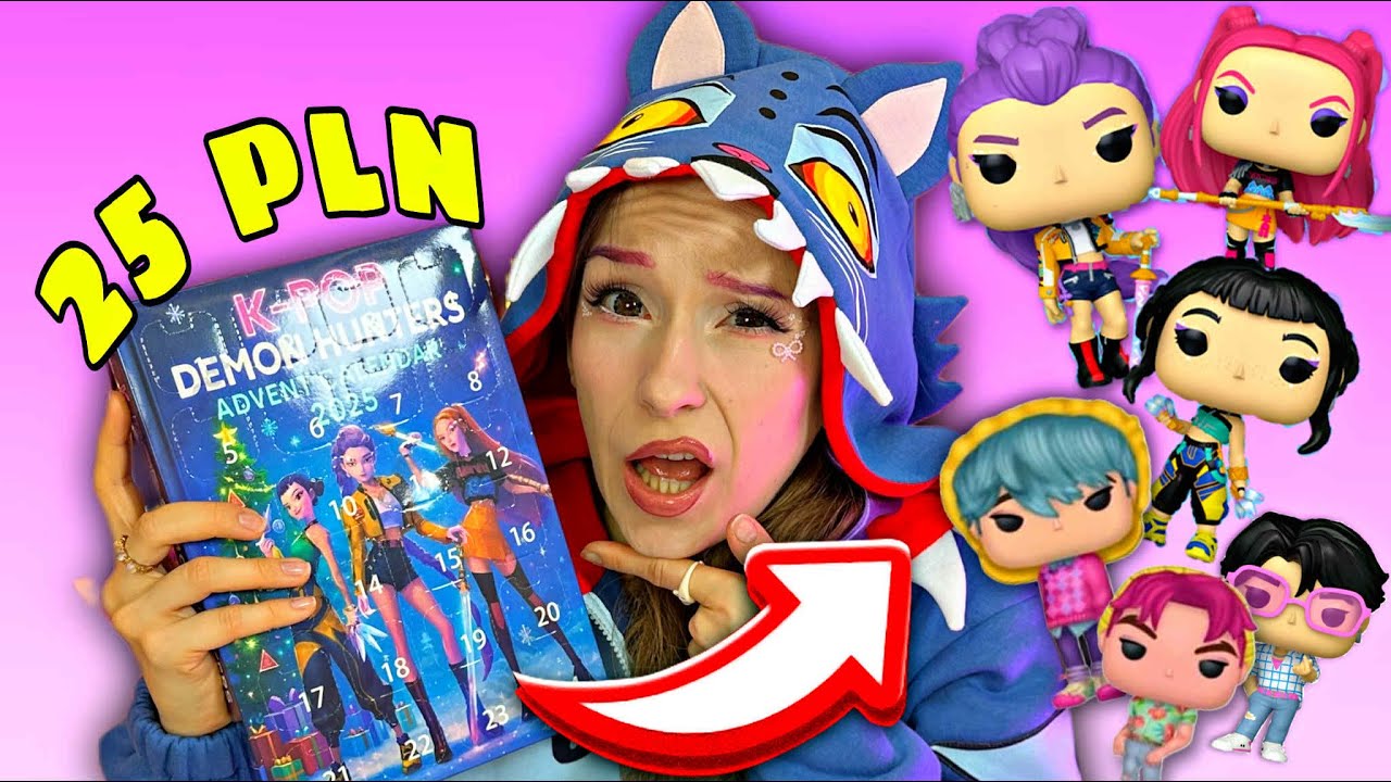 KALENDARZ KPOP DEMON HUNTERS Z CHIŃCZYKA😅