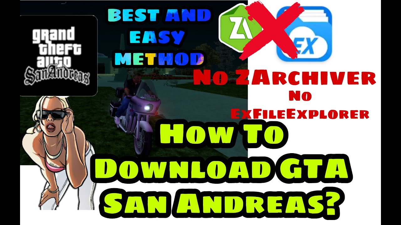 How To Download Gta San Andreas Easily | Gta San Andreas | Without ...