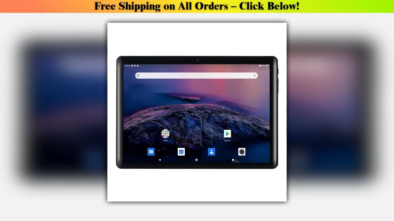 2025 New Android Pad 10.1 Inch Tablets Octa Core 4GB RAM 64GB ROM Google Play Dual SIM Cards Wifi
