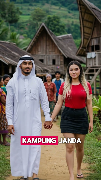 VIRAL KAMPUNG JANDA KEDATANGAN PENGUSAHA ARAB KAYA! #shorts #videoviral #fyp