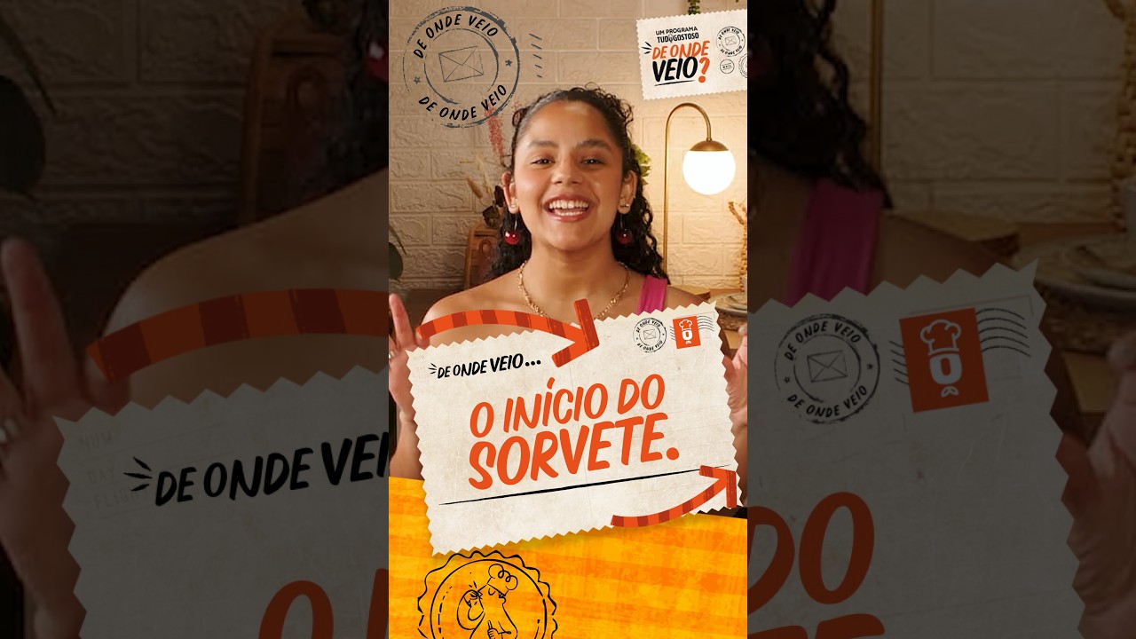 A origem do SORVETE MODERNO! - De Onde Veio o Sorvete