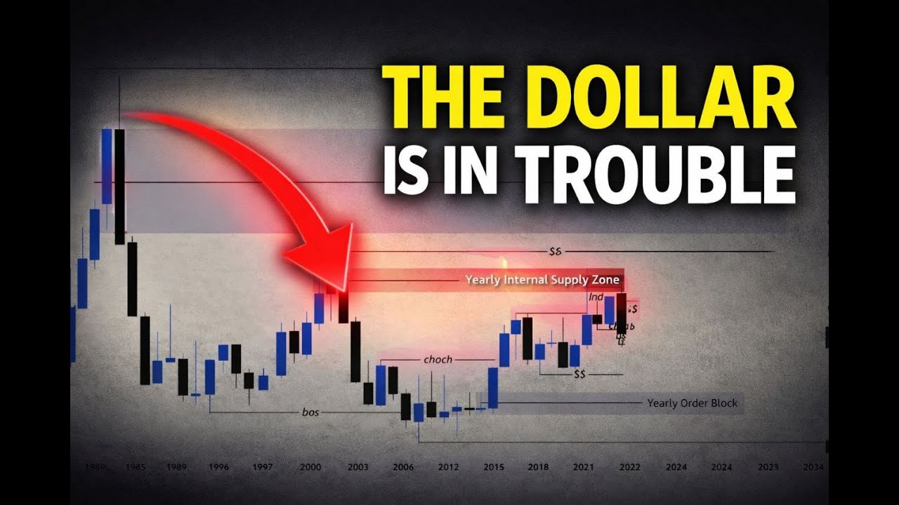 DXY Is Crashing on the Yearly Chart – What This Means for Forex Traders in 2026