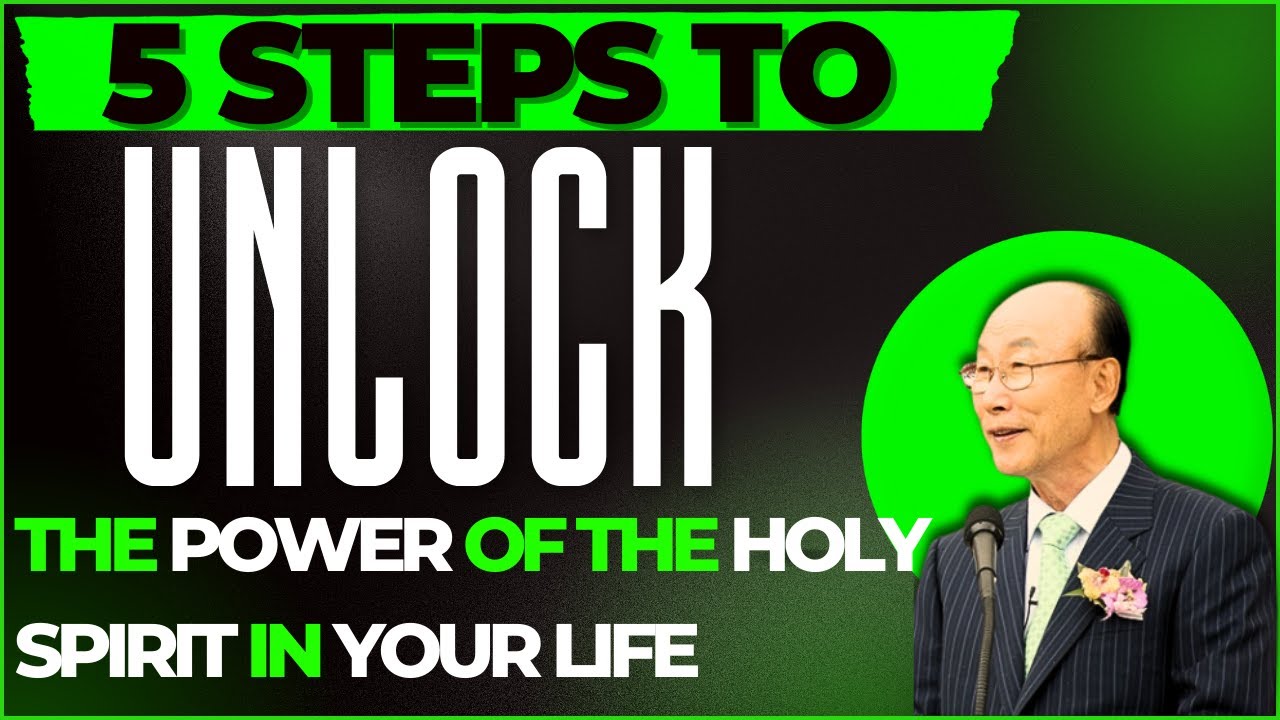 5 Steps to unlock the power of the holy spirit in your life - DAVID ...