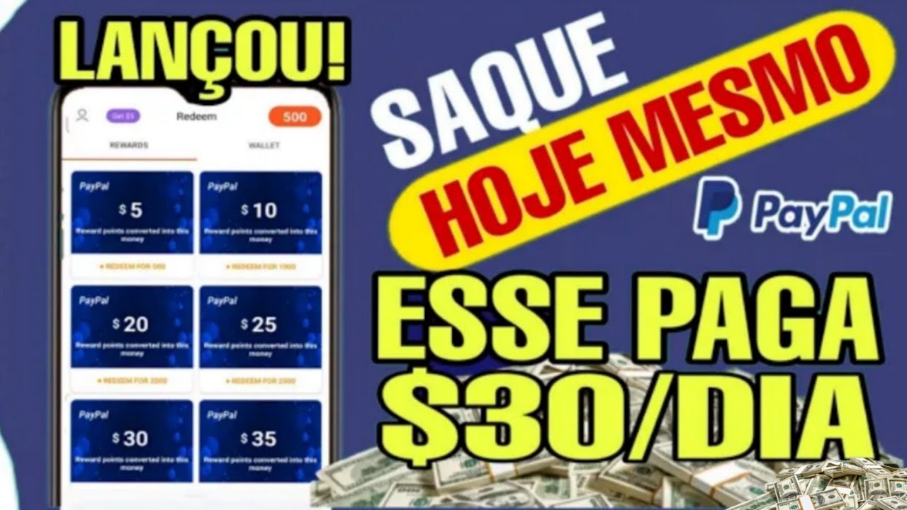 Jogo Paga no Paypal $30 em Minutos ASSISTINDO VÍDEOS√ Melhor Aplicativo Para Ganhar Dinheiro