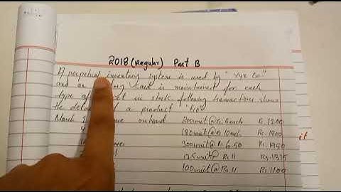 Bcom part 1 2018 (Regular) Inventory Valuation  (partB) in urdu | Bcom part 1 | Maham Sohail |