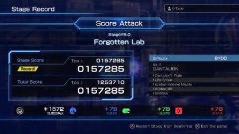 R-Type Final 2 - Beating Them At Their Own Game Trophy/BYDO Difficulty