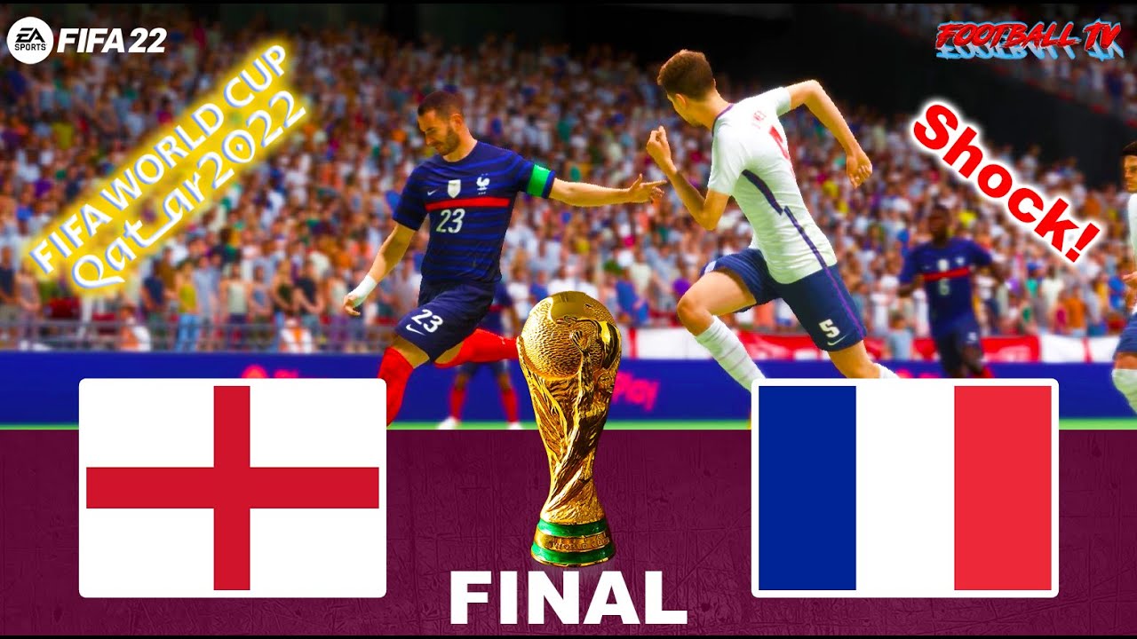 FIFA 22 - England vs France Final FIFA World Cup 2022 Gameplay PC