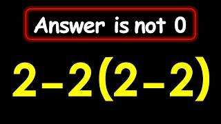 Can You Solve This Order of Operations Problem