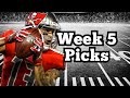 NFL Week 5 Picks ATS 2019 - YouTube