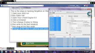 Stick Run Hack Ninja Kick cheat engine 6.4