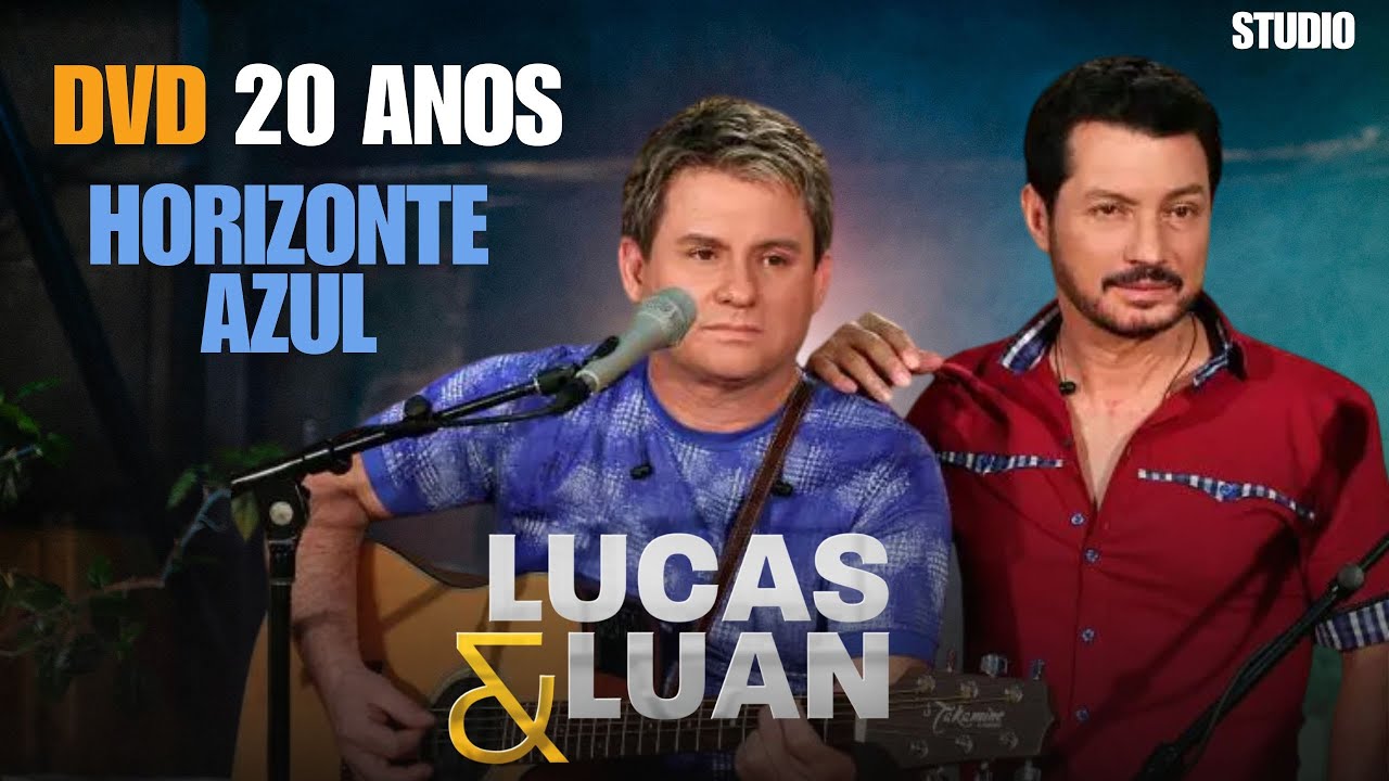 DVD 20 Anos Lucas & Luan - Horizonte Azul