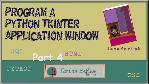 Python Tkinter Christmas Card Part 4