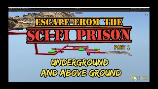 Escape from the Sci-Fi Prison. W.I.P... Pt. 1 | Made with Unity3D & Invector Shooter Template | 2022