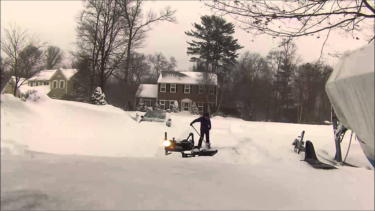 1/27/15 Blizzard Shovelling Expierence