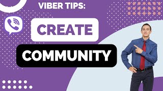 How to Create a Community on Viber for iPhone