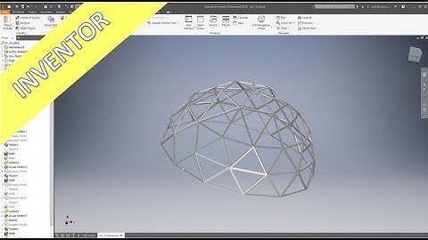 Userwish - Dome - Kuppel - Inventor 2018 Training - Part Design