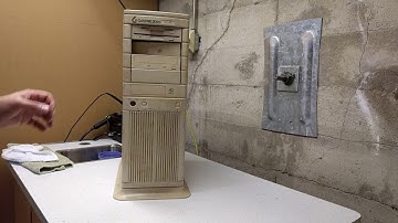 Gateway 2000 P5-90 Clean-up/Wipedown