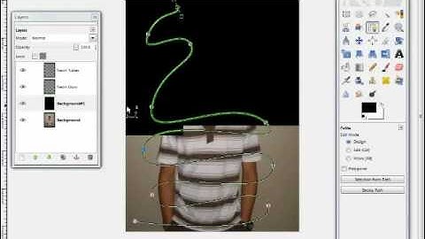 gimp tutorial: beam effect