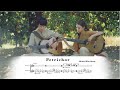 "Petrichor" Scrolling Score Video - Davisson Guitar Duo