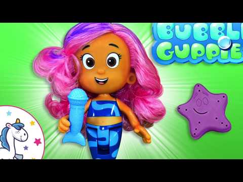 Bubble Guppies Bath Toys - Color Change Molly Mermaid 🧜🏽‍♀️Toy Review