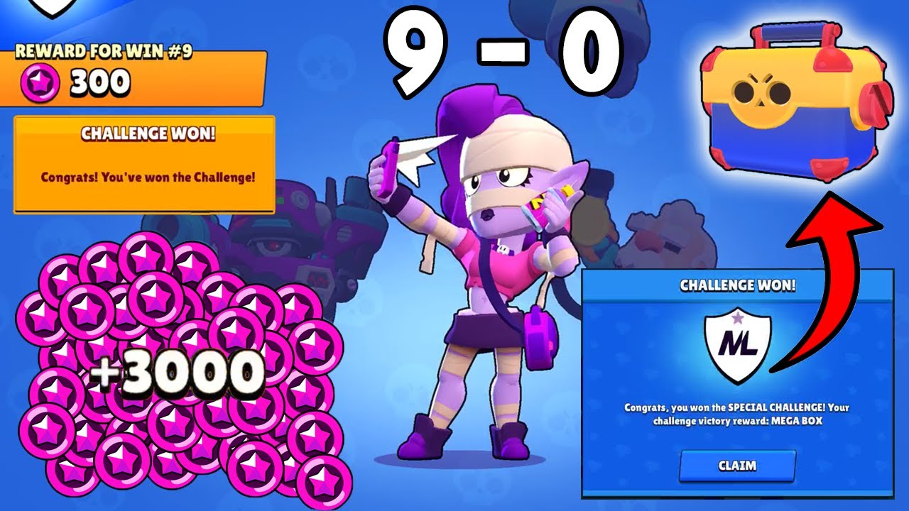 9-0 in MASTER LEAGUE SPECIAL CHALLENGE! Brawl Stars