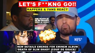 Rappers \& Fans React as Eminem Announces ‘Death of Slim Shady Coup De Grace’ New Details Emerge