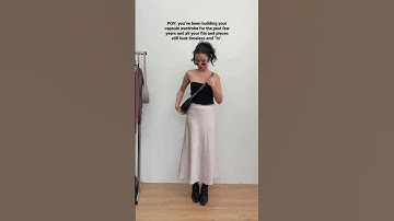 capsule wardrobe fit #shorts #outfitideas #capsulewardrobe #wardrobeessentials #aesthetic