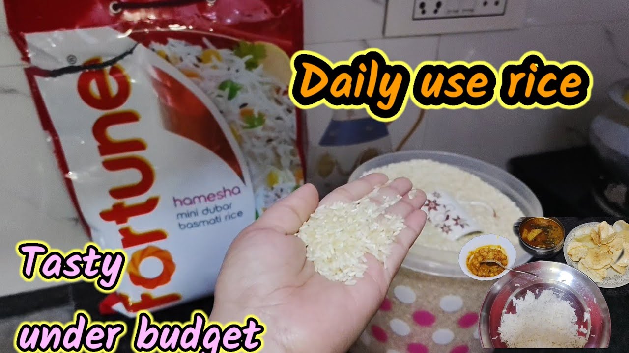 fortune mini dubar basmati rice review. Daily use best rice. fortune ...