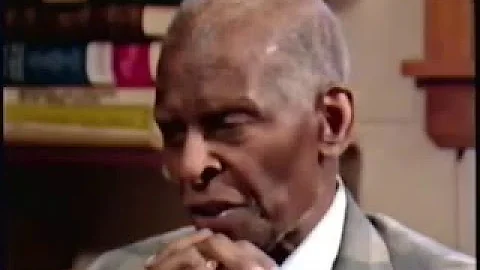 Dr. Benjamin E. Mays talks about MLK as student