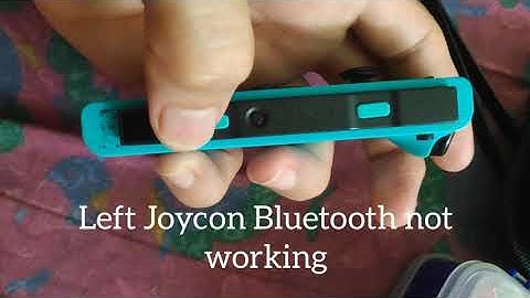 Left Joycon Sync Button FIX! SOLVED.