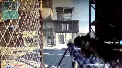 Modern Warfare 2 quick/no scope 1v1 match #1