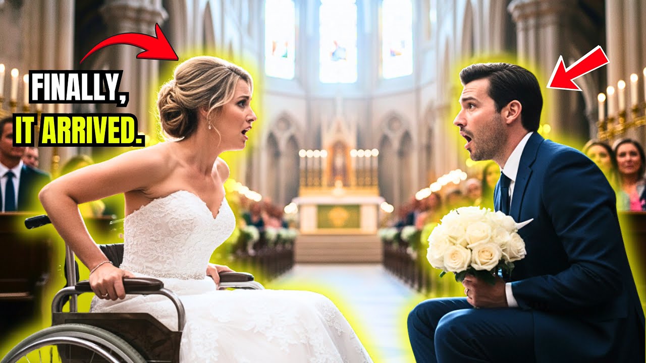 Single Dad Forced to Marry a Disabled Billionaire — At the Wedding, She Rose and Spoke...