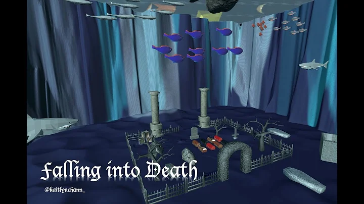 Falling into Death - Metaverse Media Art - Kaitlyn...