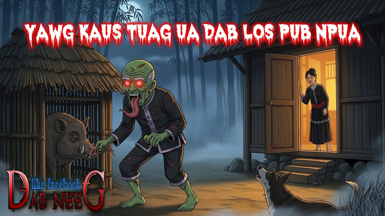 dab neeg 2124 yawg kaus tuag ua dab los pub npua พ่อตามาเลี้ยงหมู