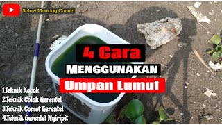 4 Cara Menggunakan Umpan Lumut❗❗ Gak Bisa ❓🤔 Tonton video ini❗