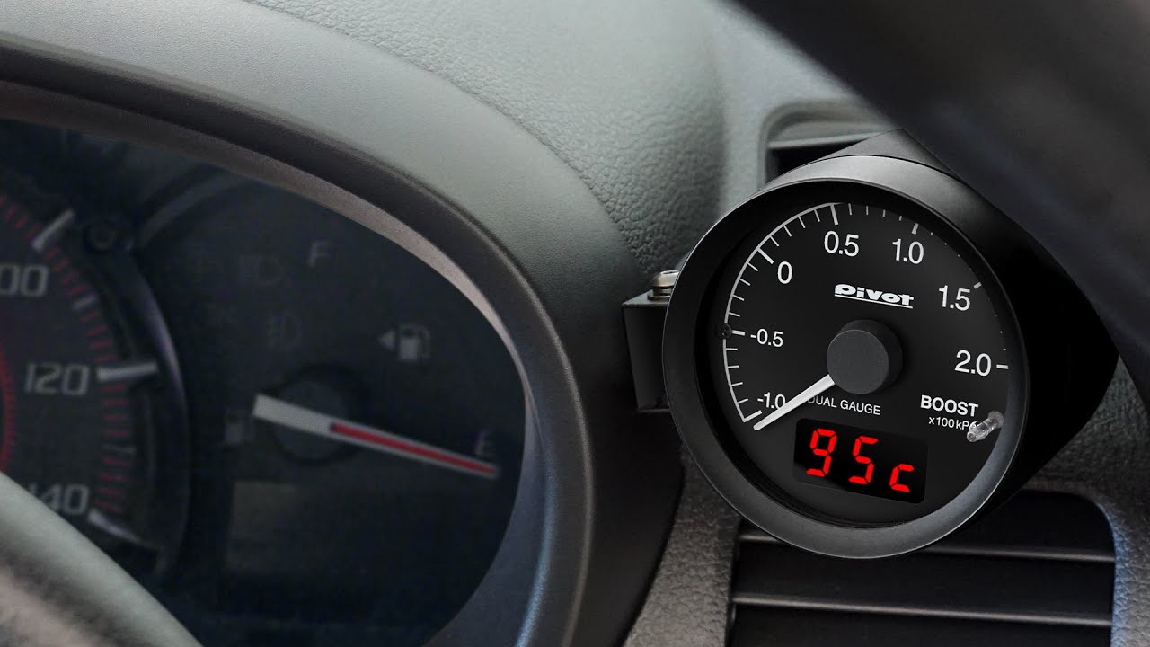 エブリィ PIVOT DUAL GAUGE RS タコメーター DRX-T 車 - YouTube